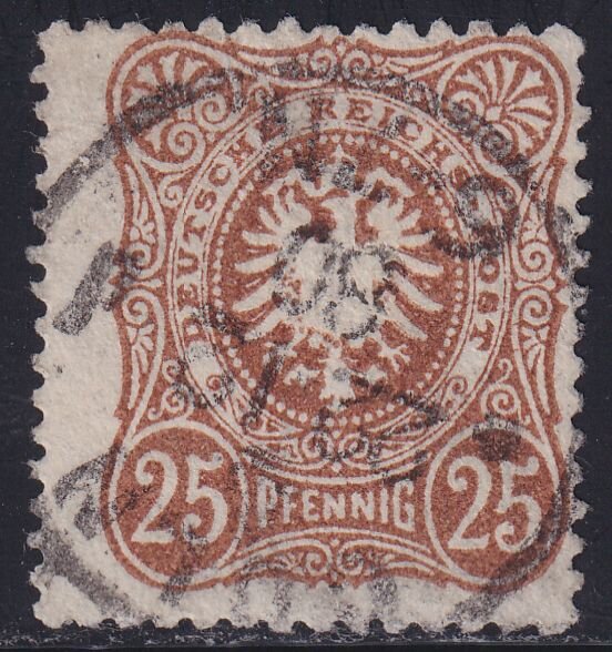 Deutsches Reich 1880 Mi.-Nr. 43 b - gestempelt geprüft
