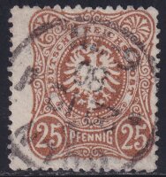 Deutsches Reich 1880 Mi.-Nr. 43 b - gestempelt geprüft