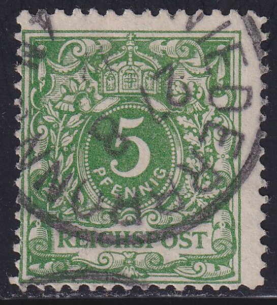 Deutsches Reich 1889 Mi.-Nr. 46 ba - gestempelt geprüft