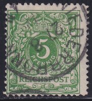 Deutsches Reich 1889 Mi.-Nr. 46 ba - gestempelt geprüft