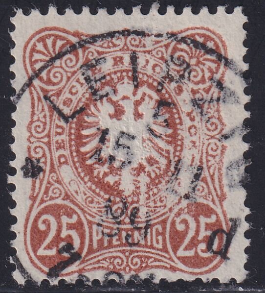 Deutsches Reich 1880 Mi.-Nr. 43 ca - gestempelt geprüft