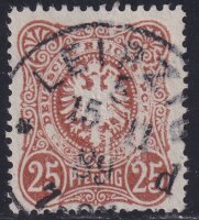 Deutsches Reich 1880 Mi.-Nr. 43 ca - gestempelt geprüft