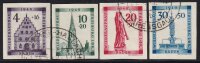 Baden 1949 Mi.-Nr. 38-41 B - Gefälligkeitsstempel Befund Schlegel BPP