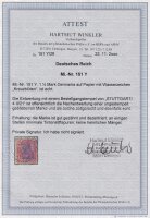 Deutsches Reich 1920 Mi.-Nr. 151 Y FA Winkler - gestempelt