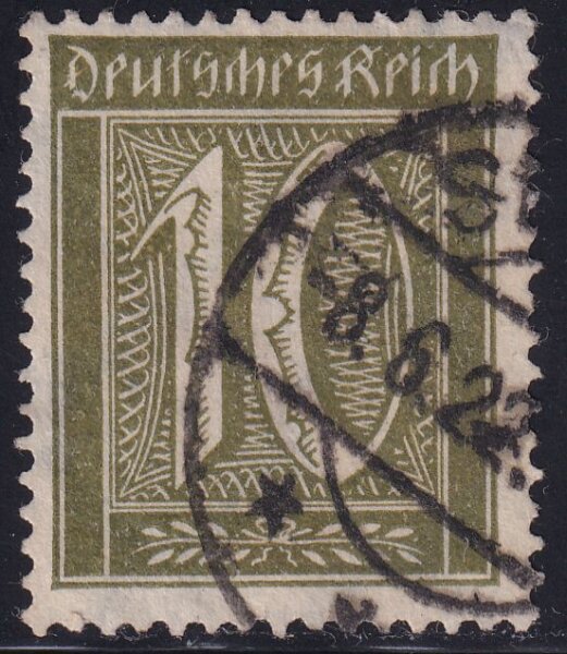 Deutsches Reich 1921 Mi.-Nr. 178 - gestempelt geprüft