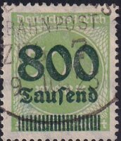 Deutsches Reich 1923 Mi.-Nr. 307 - gestempelt geprüft