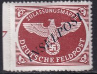 Feldpost 1944 Mi.-Nr. 10 BbI - postfrisch geprüft