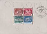 Deutsches Reich 1935 Block 3 - gestempelt