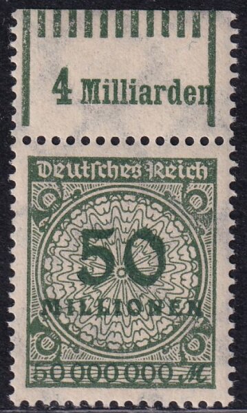 Deutsches Reich 1923 Mi.-Nr. 321 A P/W 1111