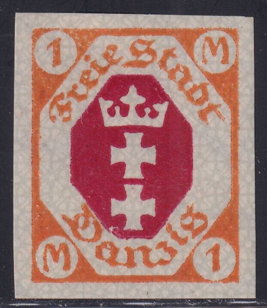 Danzig 1921 Mi.-Nr. 83 U - postfrisch