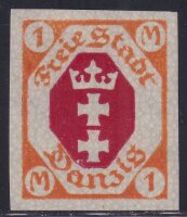 Danzig 1921 Mi.-Nr. 83 U - postfrisch