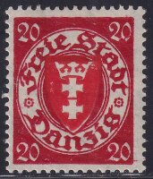 Danzig 1924 Mi.-Nr. 196 xaa - postfrisch geprüft