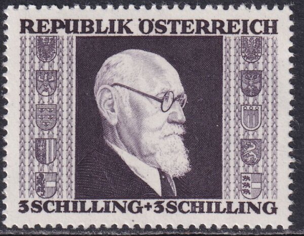 Österreich 1946 Mi.-Nr. 774 A I Plattenfehler "Punkt zwischen P und U" -  postfrisch