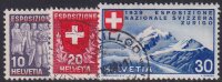 Schweiz 1939 Mi.-Nr. 341-343 - gestempelt
