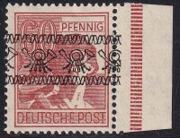 Bizone 1945 Nr. 49 Ia - postfrisch Randstück...