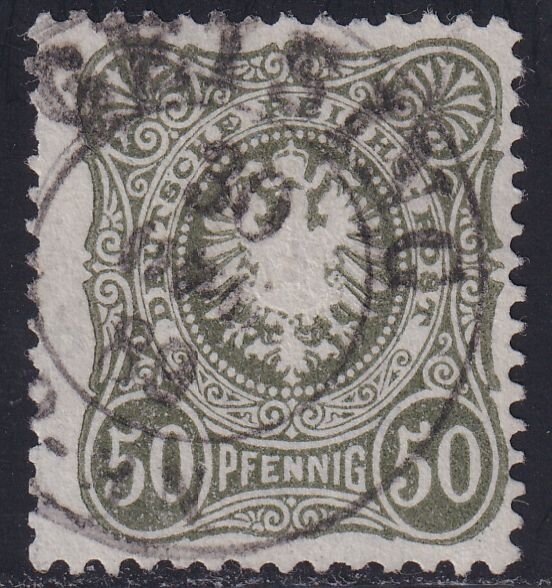 Deutsches Reich 1880 Mi.-Nr. 44 b - gestempelt geprüft