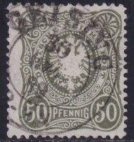 Deutsches Reich 1880 Mi.-Nr. 44 b - gestempelt geprüft