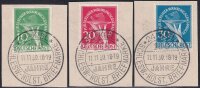 Berlin 1949 Mi.-Nr. 68-70 - Briefstücke Luxus...