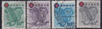 Baden 1949 Mi.-Nr. 42-45 - gestempelt geprüft BPP