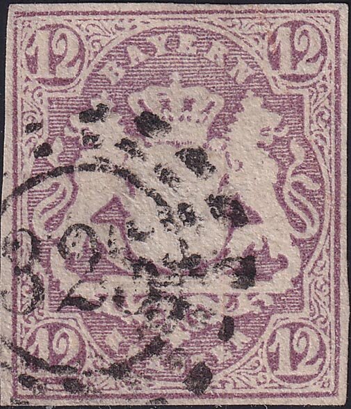 Bayern 1867-1868 Mi.-Nr. 18 - gestempelt