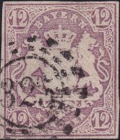 Bayern 1867-1868 Mi.-Nr. 18 - gestempelt