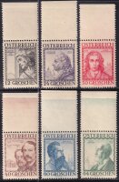 Österreich 1934 Mi.-Nr. 591-596 - postfrisch...
