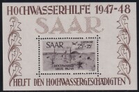 Saarland 1948 Block 1-2  - postfrisch Fotoattest...