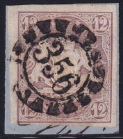Bayern 1867 Nr. 12 Luxusbriefstück