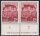 DDR 1954 Nr. 429 DV ** Druckvermerk Unterrand PAAR