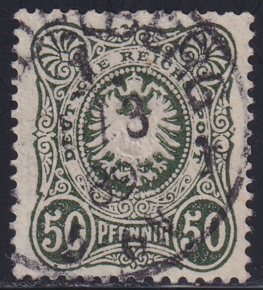 Deutsches Reich 1880 Mi.-Nr. 44 ba - gestempelt geprüft