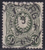 Deutsches Reich 1880 Mi.-Nr. 44 ba - gestempelt geprüft