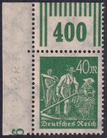 Inflation 1922 Mi.-Nr. 244 d W OR 2`9` 2 Befund -...