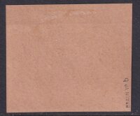 Saargebiet 1920 Mi.-Nr. 43 b Briefstück geprüft Braun VP - gestempelt