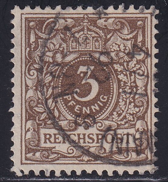 Deutsches Reich 1889 Mi.-Nr. 45 b - gestempelt geprüft