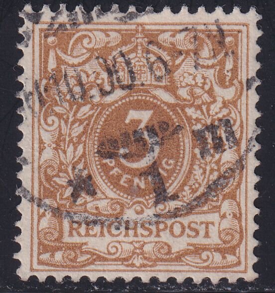 Deutsches Reich 1889 Mi.-Nr. 45 d - gestempelt geprüft