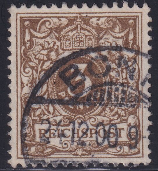 Deutsches Reich 1889 Mi.-Nr. 45 e - gestempelt geprüft