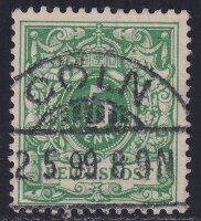 Deutsches Reich 1889 Mi.-Nr. 46 c - gestempelt geprüft