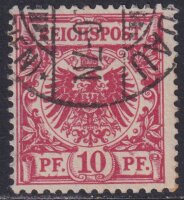 Deutsches Reich 1889 Mi.-Nr. 47 ca - gestempelt geprüft