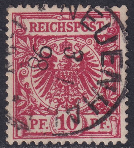 Deutsches Reich 1889 Mi.-Nr. 47 d - gestempelt geprüft