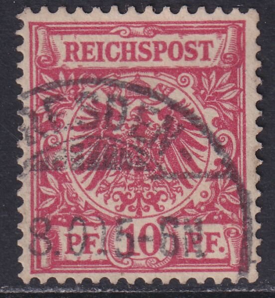 Deutsches Reich 1889 Mi.-Nr. 47 db - gestempelt geprüft