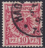 Deutsches Reich 1889 Mi.-Nr. 47 e - gestempelt geprüft