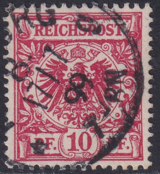 Deutsches Reich 1889 Mi.-Nr. 47 ea - gestempelt geprüft