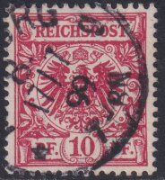 Deutsches Reich 1889 Mi.-Nr. 47 ea - gestempelt geprüft