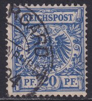 Deutsches Reich 1889 Mi.-Nr. 48 b - gestempelt geprüft