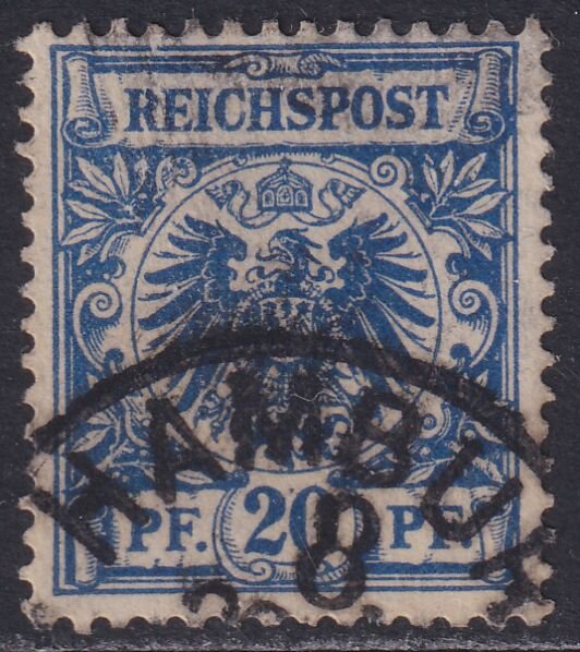 Deutsches Reich 1889 Mi.-Nr. 48 ba - gestempelt geprüft