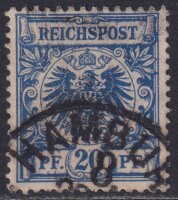 Deutsches Reich 1889 Mi.-Nr. 48 ba - gestempelt geprüft