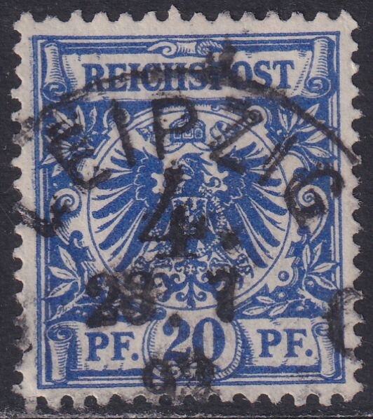 Deutsches Reich 1889 Mi.-Nr. 48 d - gestempelt geprüft