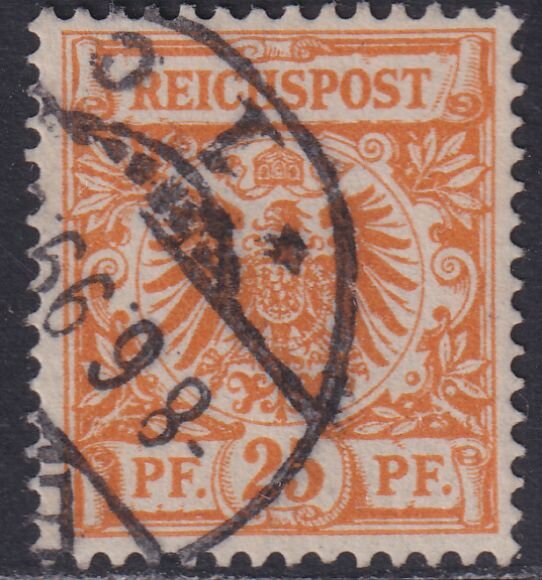 Deutsches Reich 1889 Mi.-Nr. 49 a - gestempelt geprüft