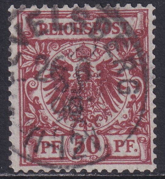 Deutsches Reich 1889 Mi.-Nr. 50 a - gestempelt geprüft