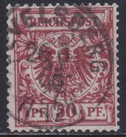 Deutsches Reich 1889 Mi.-Nr. 50 a - gestempelt geprüft